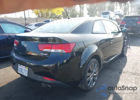2011 Kia Forte Koup Sx from USA, damaged, VIN KNAFW6A39B5429368